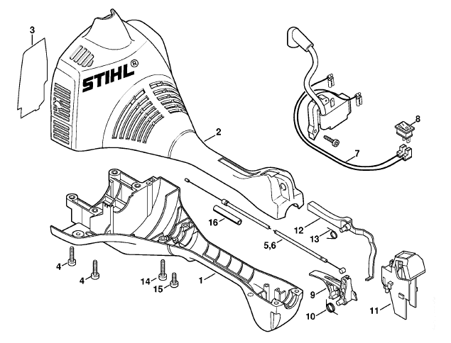 Engine housing