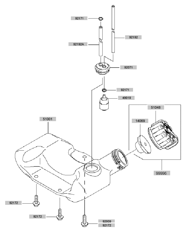 Fuel tank - Fuel Valve