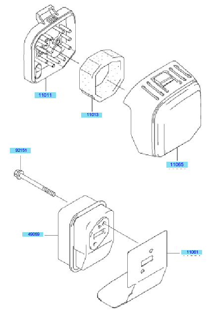 Air Filter & Muffler