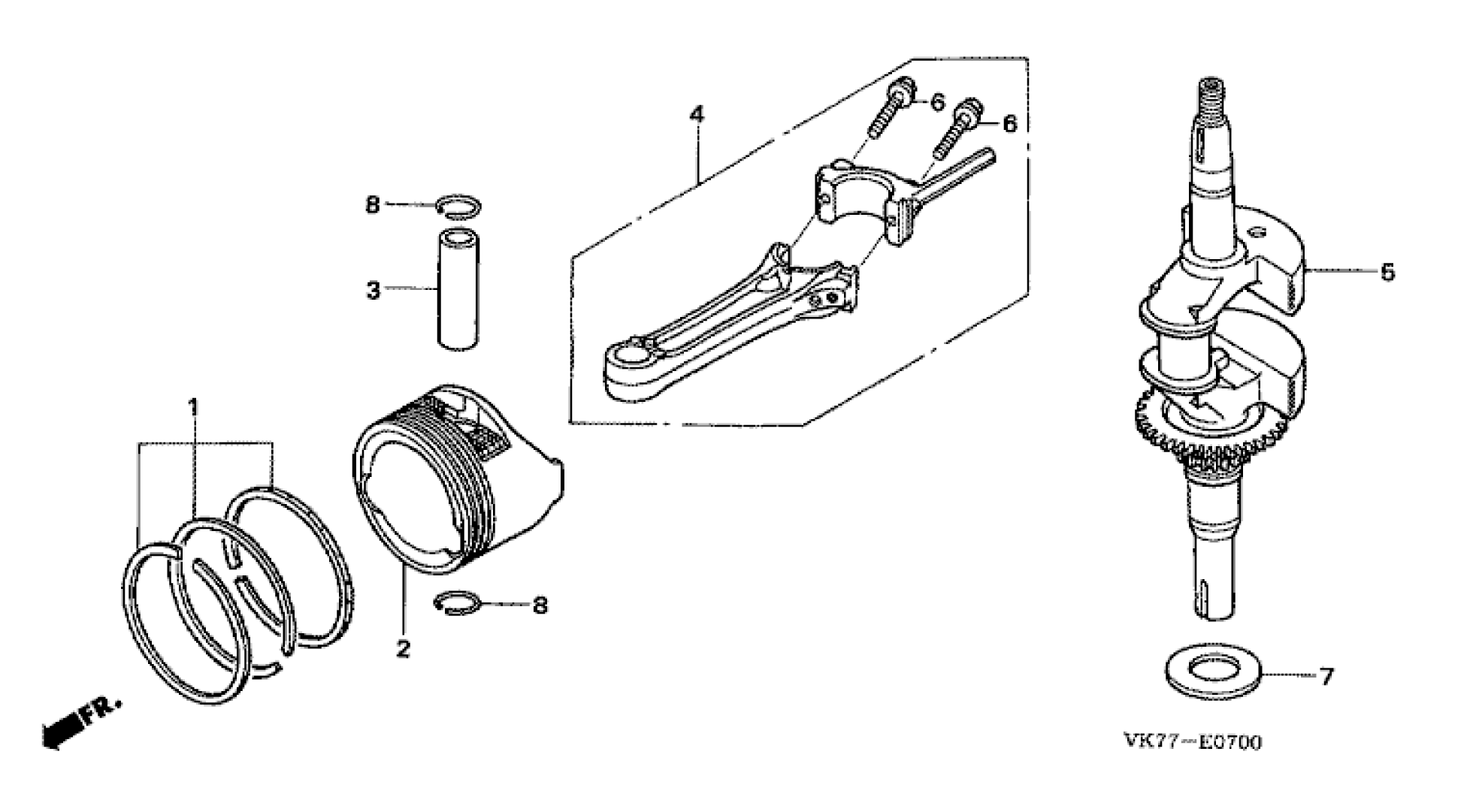 CRANKSHAFT-PISTON 