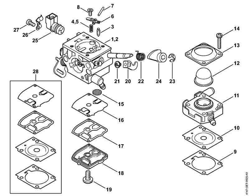 F CARBURETTOR