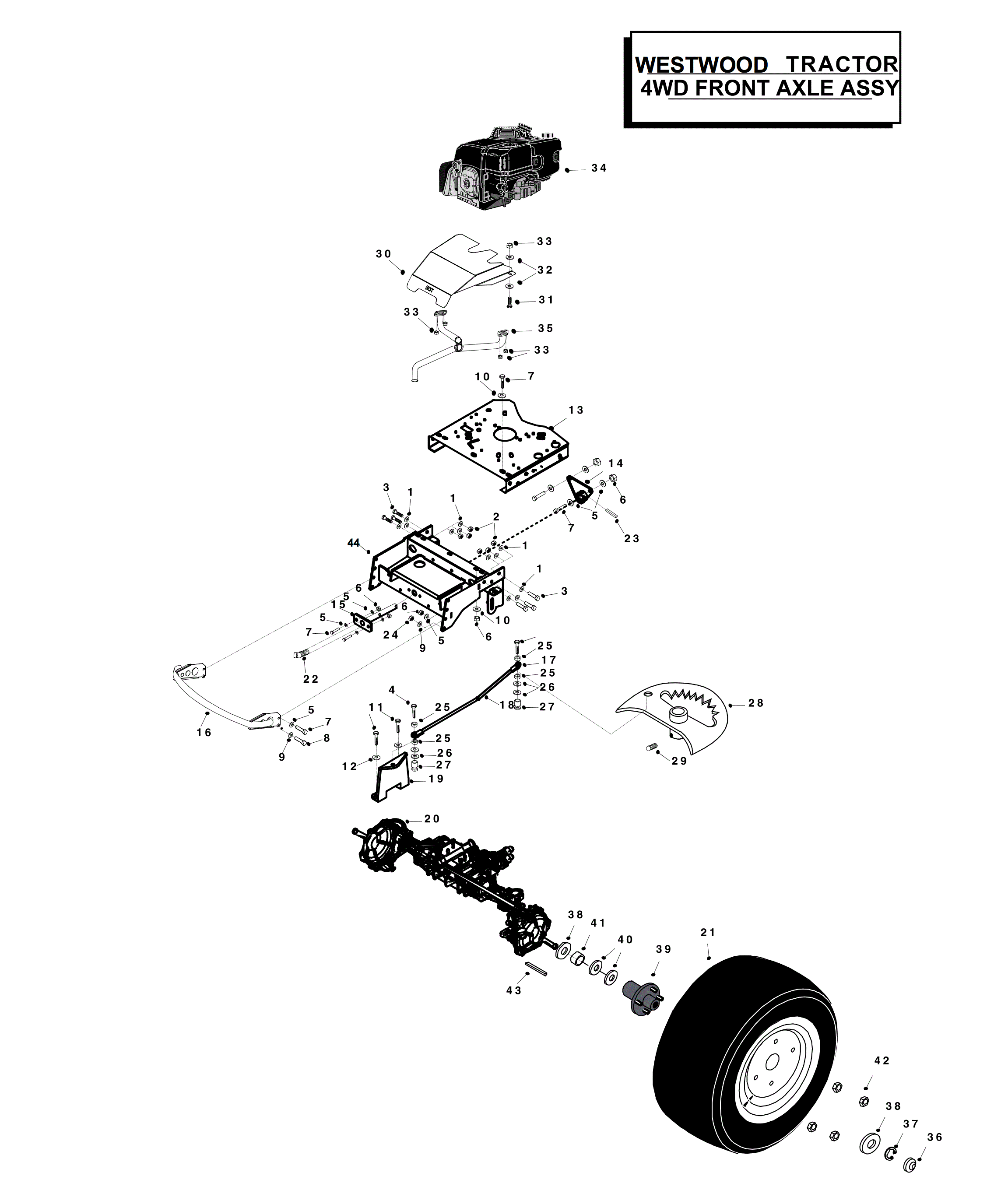 Front Axle Assembly