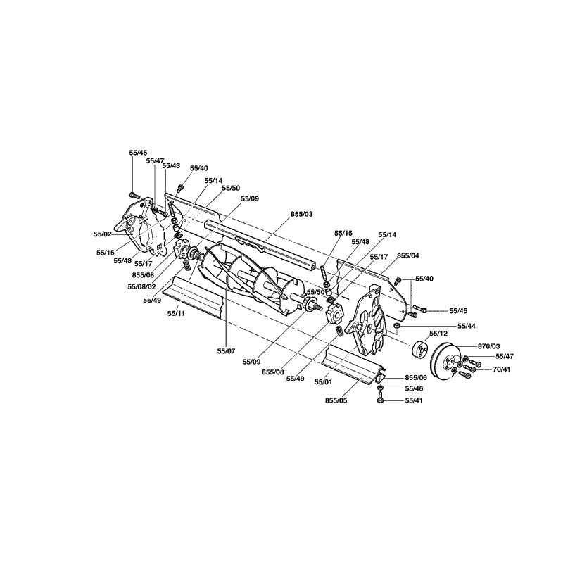 Qualcast Classic Electric 30 (F016313042) Parts Diagram, Page 5