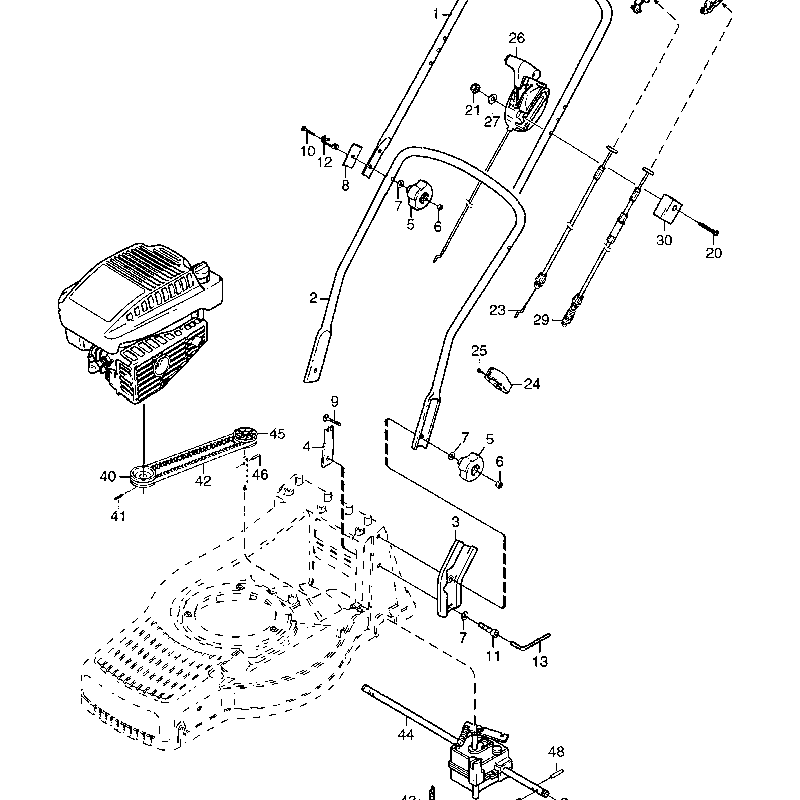 Mountfield M4SP (01-2002) Parts Diagram, Page 2