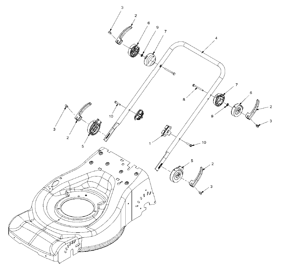 Lower Handle Assembly