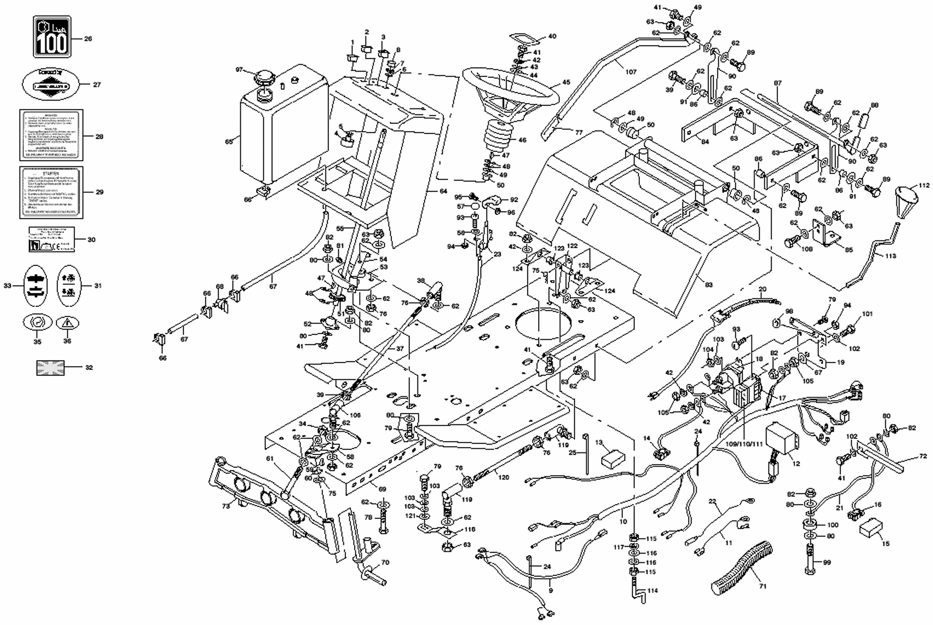 Steering	 Gear Change and Electrical Controls