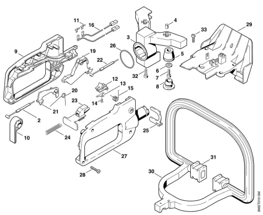 H-Control handle HS 80