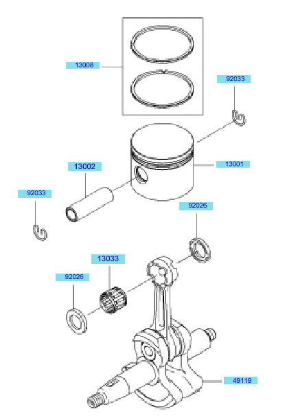 Piston & Crankshaft