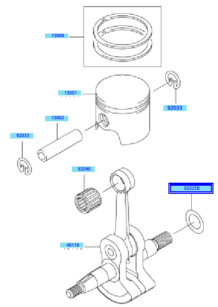 Piston & Crankshaft