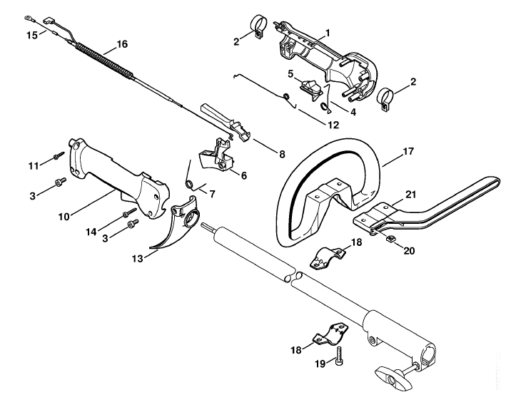 Control handle (24.2002)