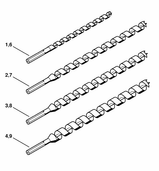 Wood drills