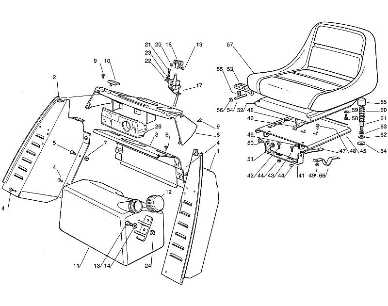 B - Body, Seat