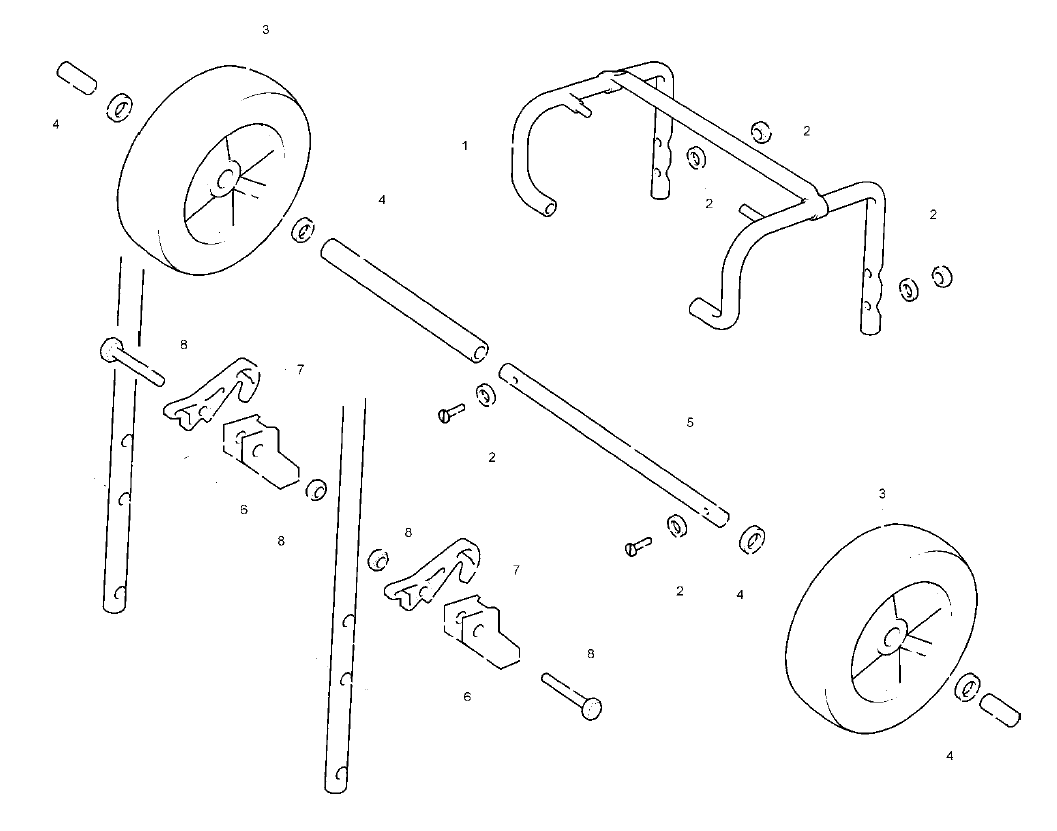 Kit - Undercarriage - Transport Wheel