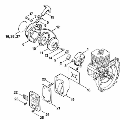 Stihl (FS56) Parts Diagrams