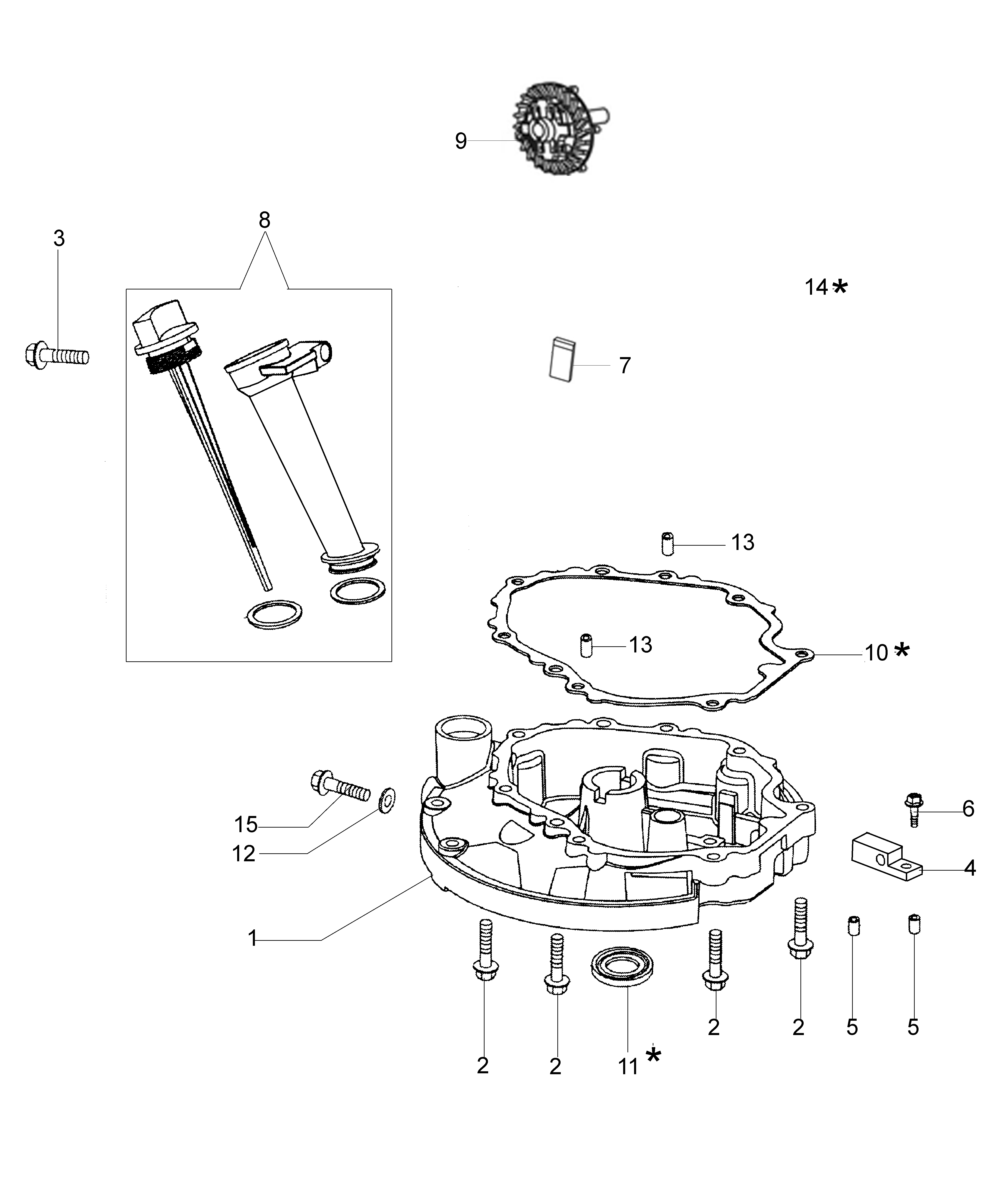 Crankcase cover