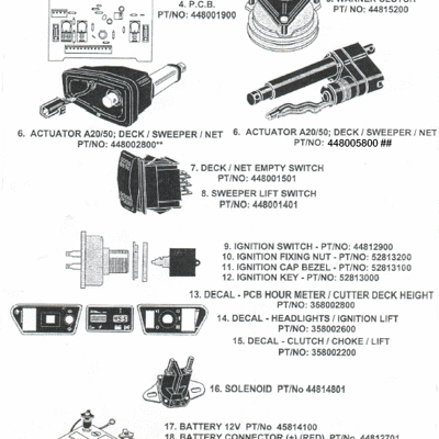 Electrical parts (Pre OMS)