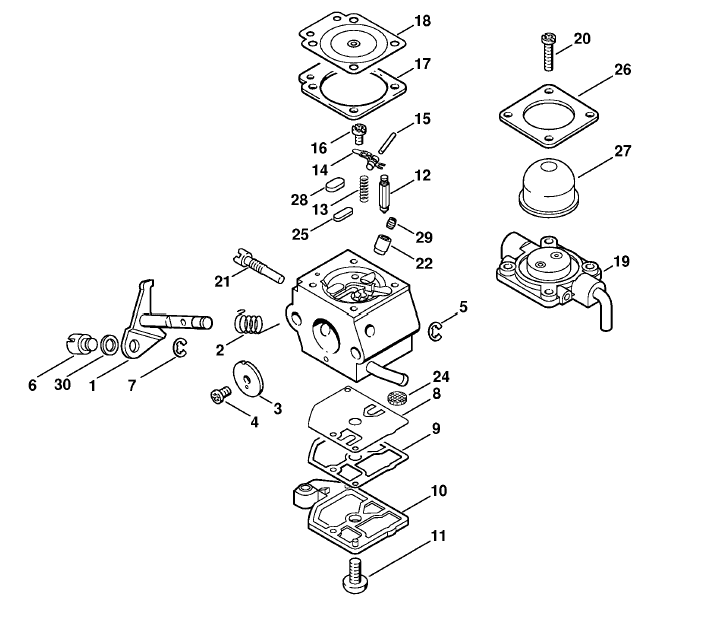 Carburetor C1QS58