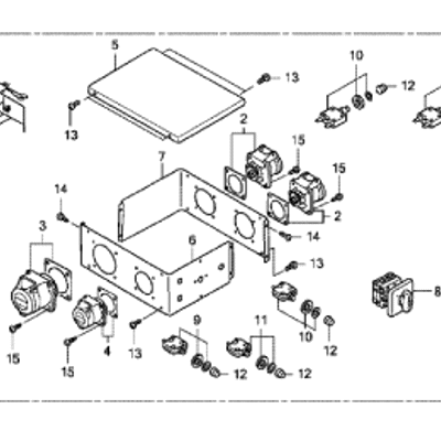 CONTROL & OUTLET SOCKETS