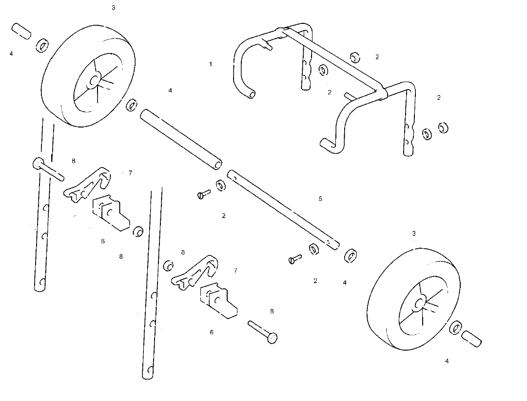 Kit - Undercarriage - Transport Wheel