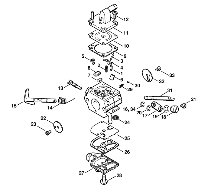 Carburetor C1QS34H