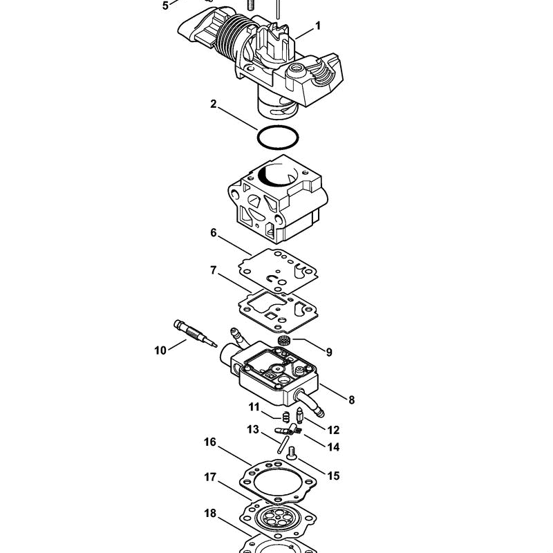 Fs 94 Engine Stihl FS 94 C-E Brushcutter (FS 94 C-E) Parts Diagram, G CARBURETTOR