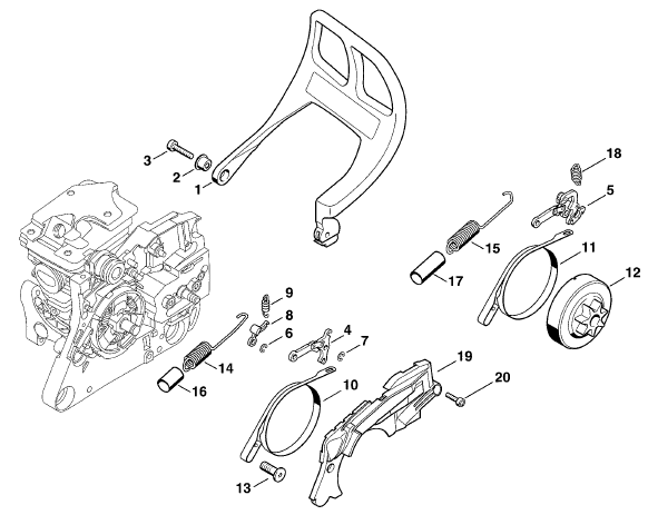 Chain brake