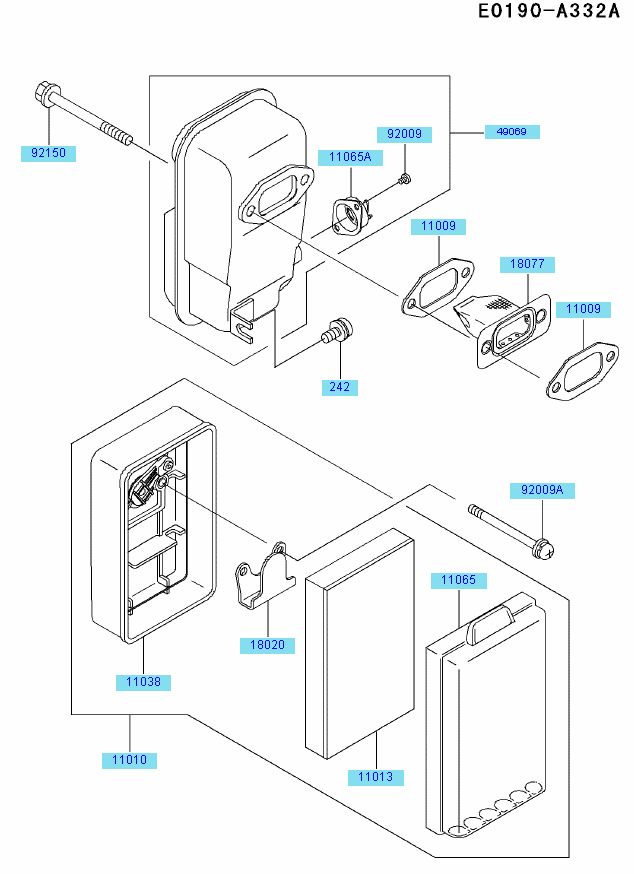 Air Filter- Muffler