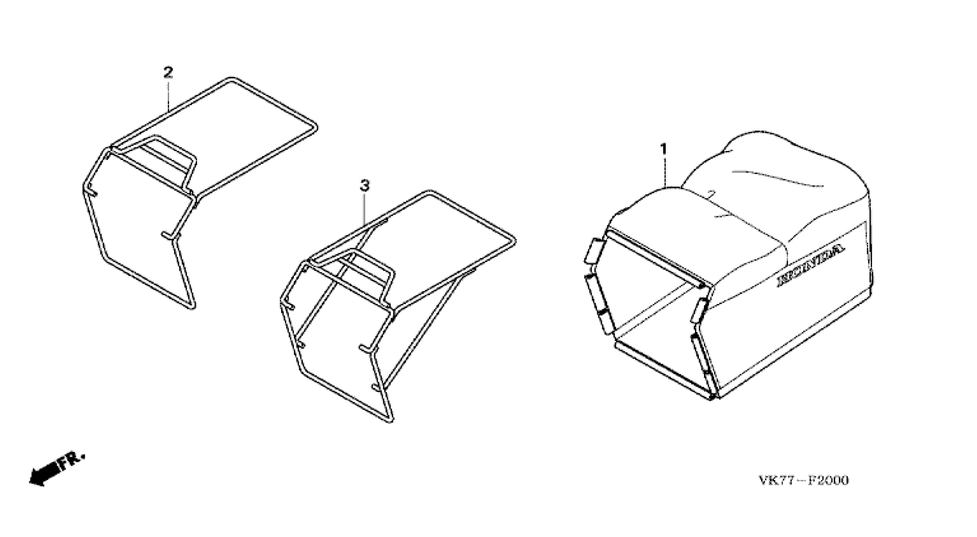 GRASS BAG & FRAME 