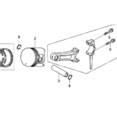 PISTON & CONNECTING ROD