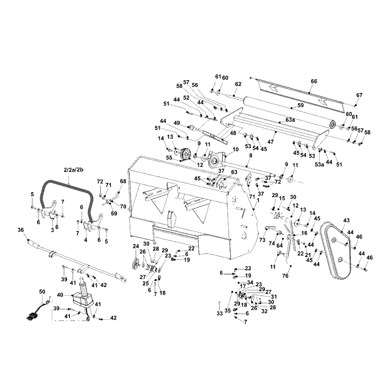 Countax K Series PGC (98-03) Parts Diagram, Page 1