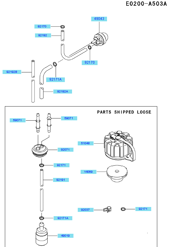 Fuel Tank - Fuel Valve