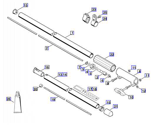 DRIVE TUBE ASSEMBLY FS55T