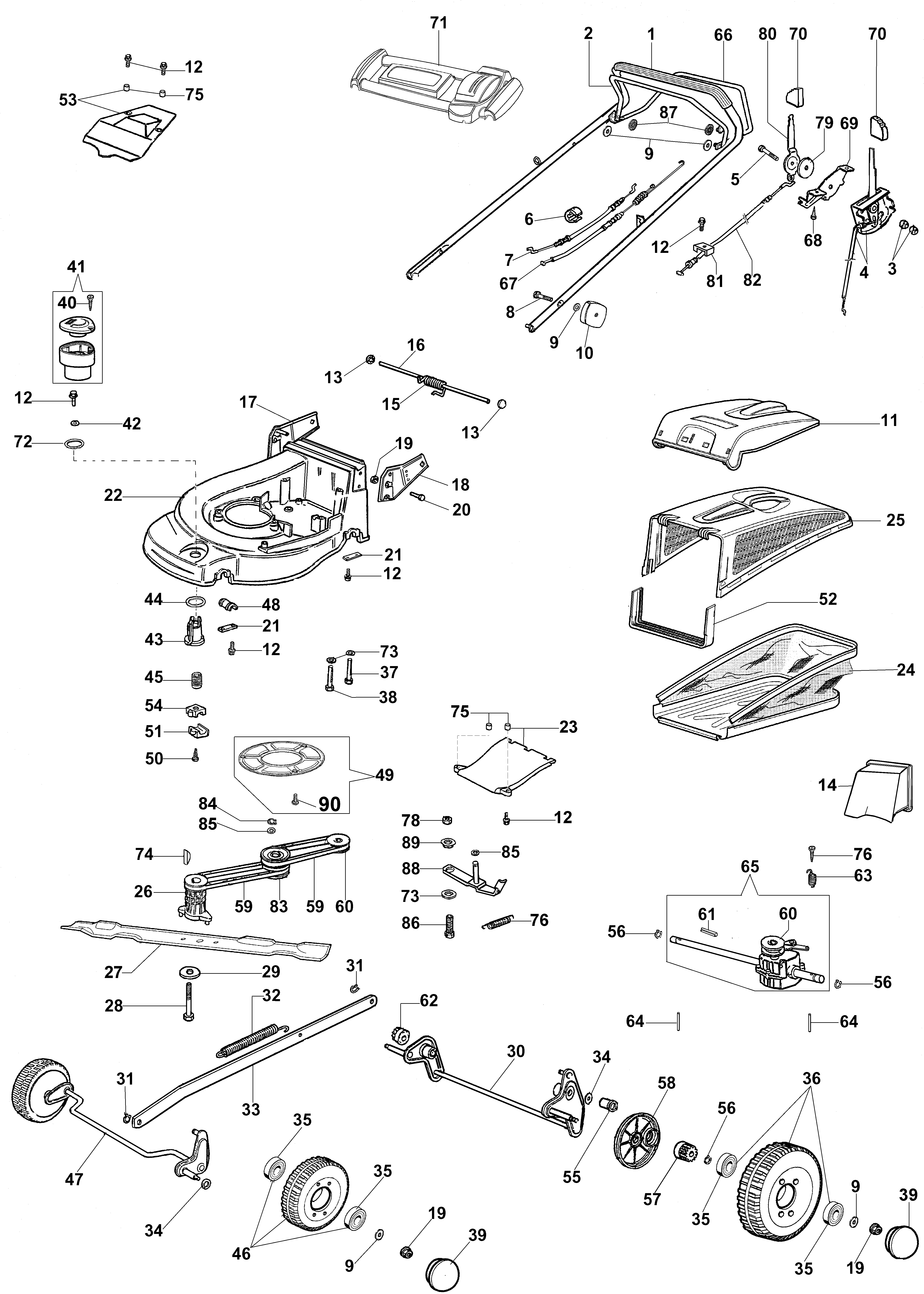 Illustrated parts list (From June 2007)