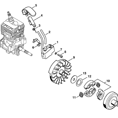 Stihl (FS56RC-E) Parts Diagrams
