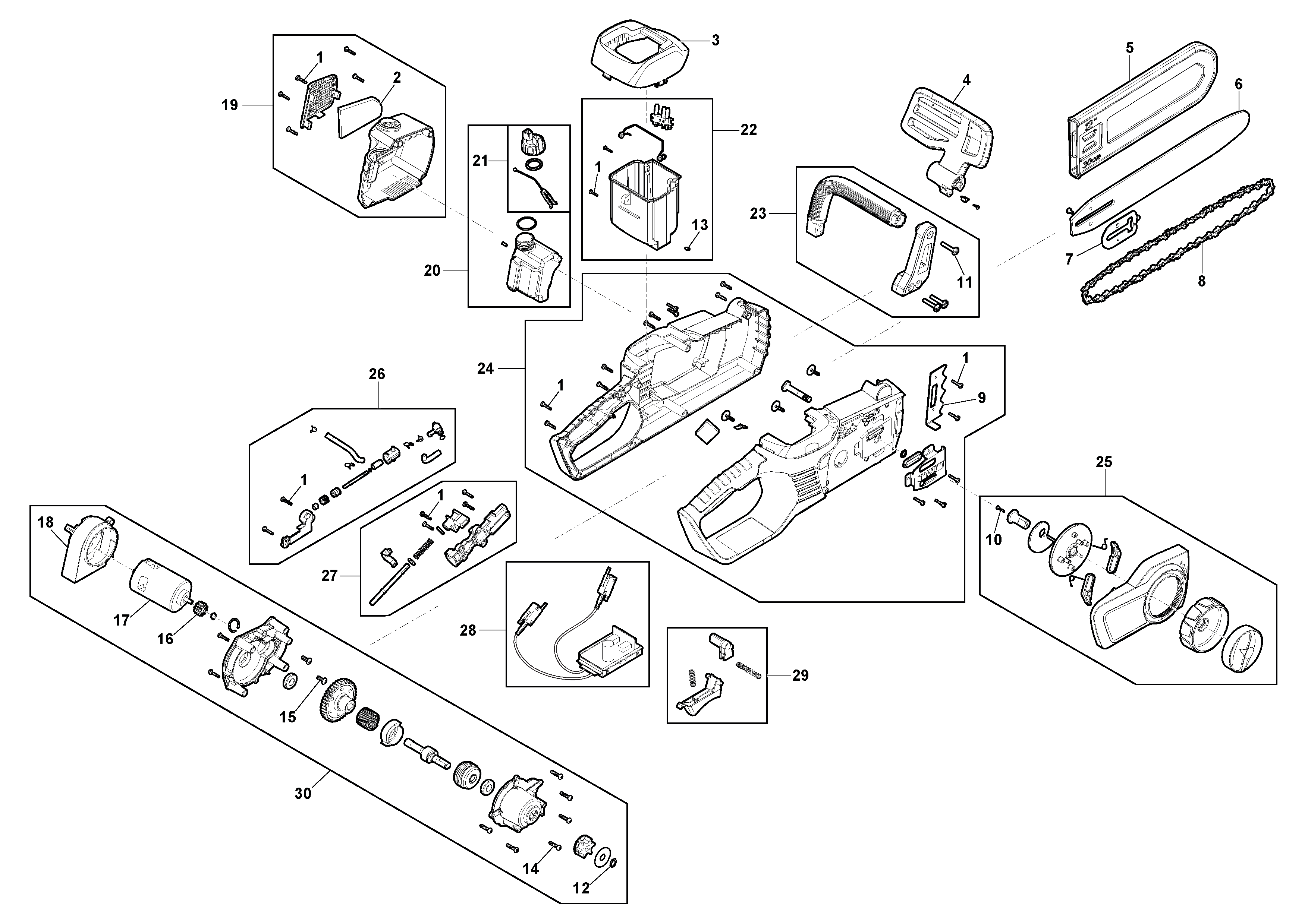 Battery Chainsaw