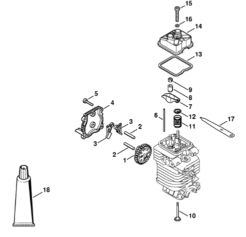 Valve timing gear
