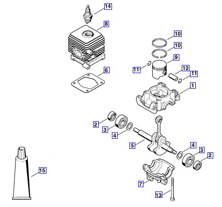 CRANKCASE-CYLINDER