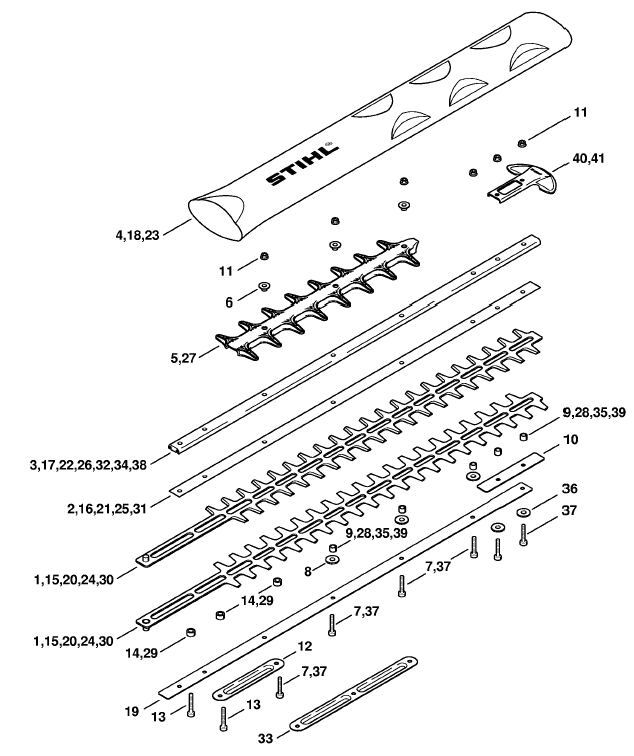 Cutter bar HS 81