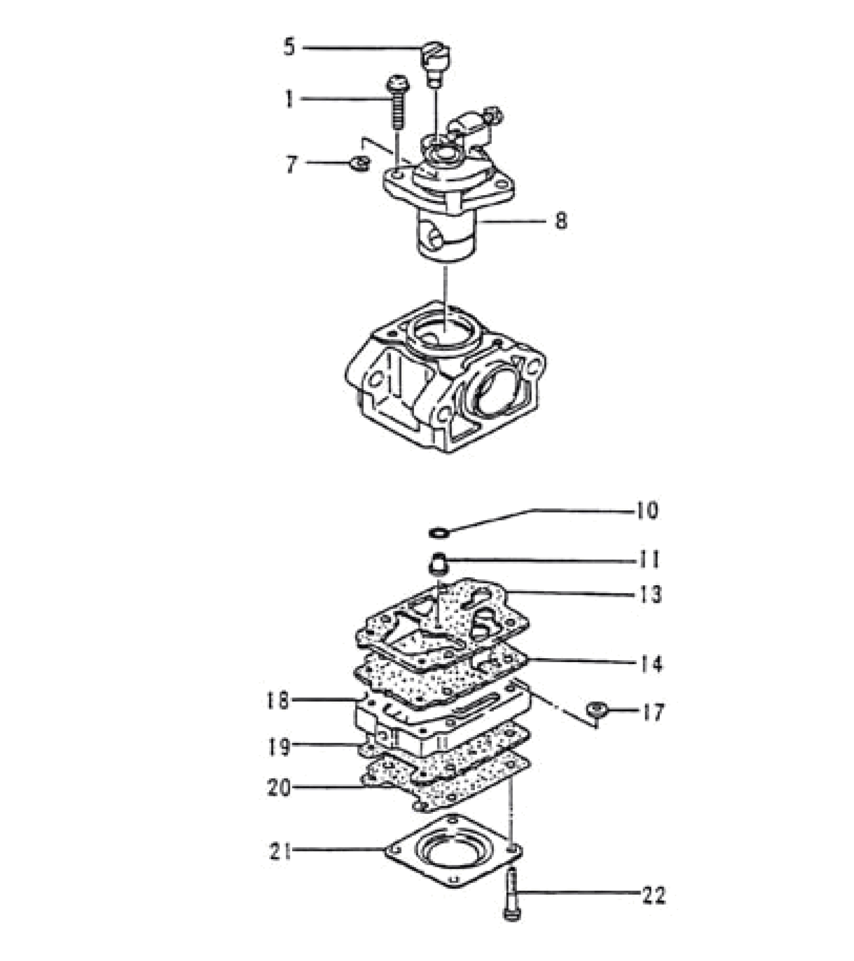 CARBURETOR(SERIAL NO.-Z295250)