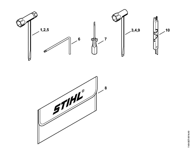 MS362CMRZ-R TOOLS