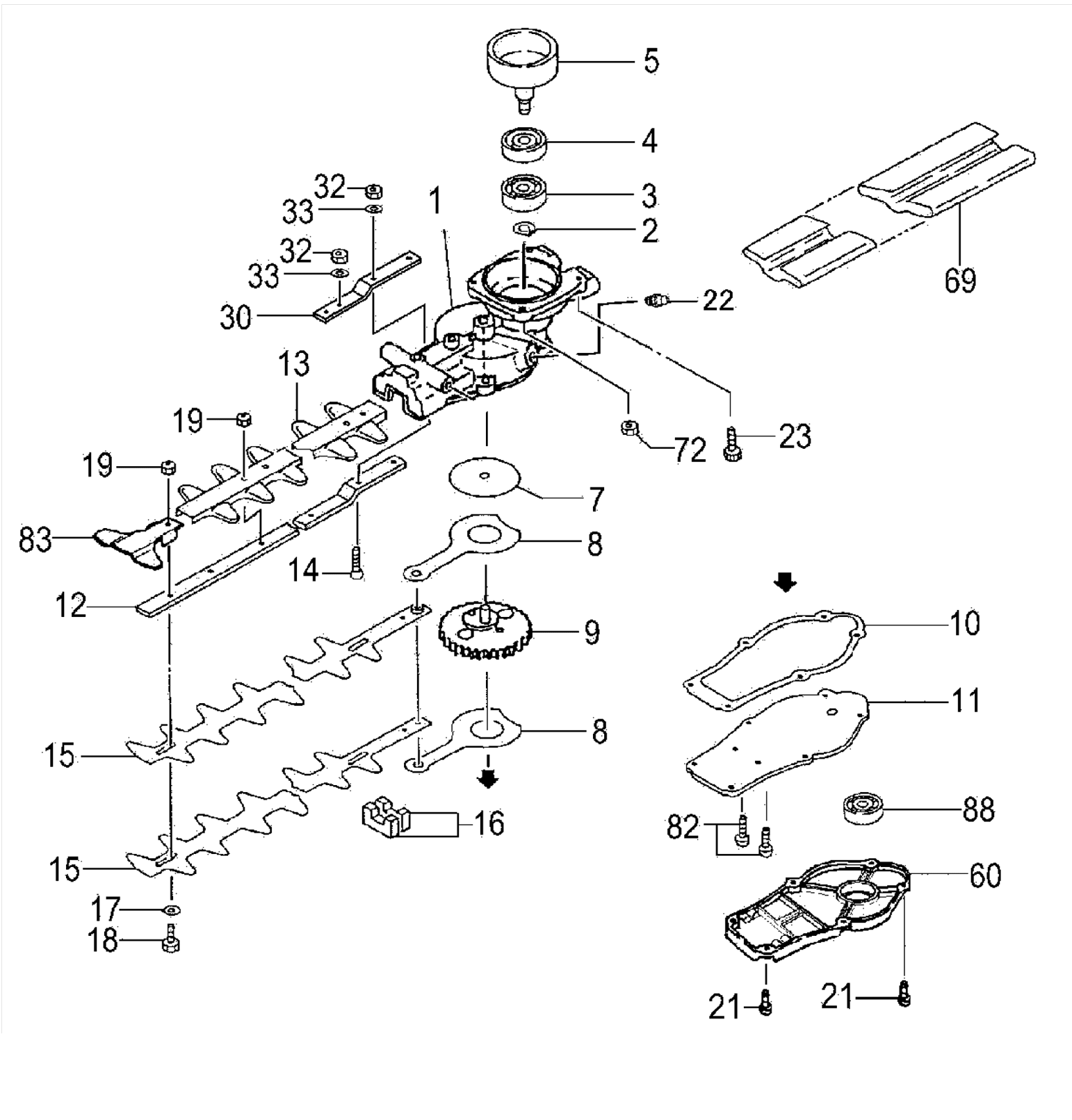 GEAR CASE/BLADE