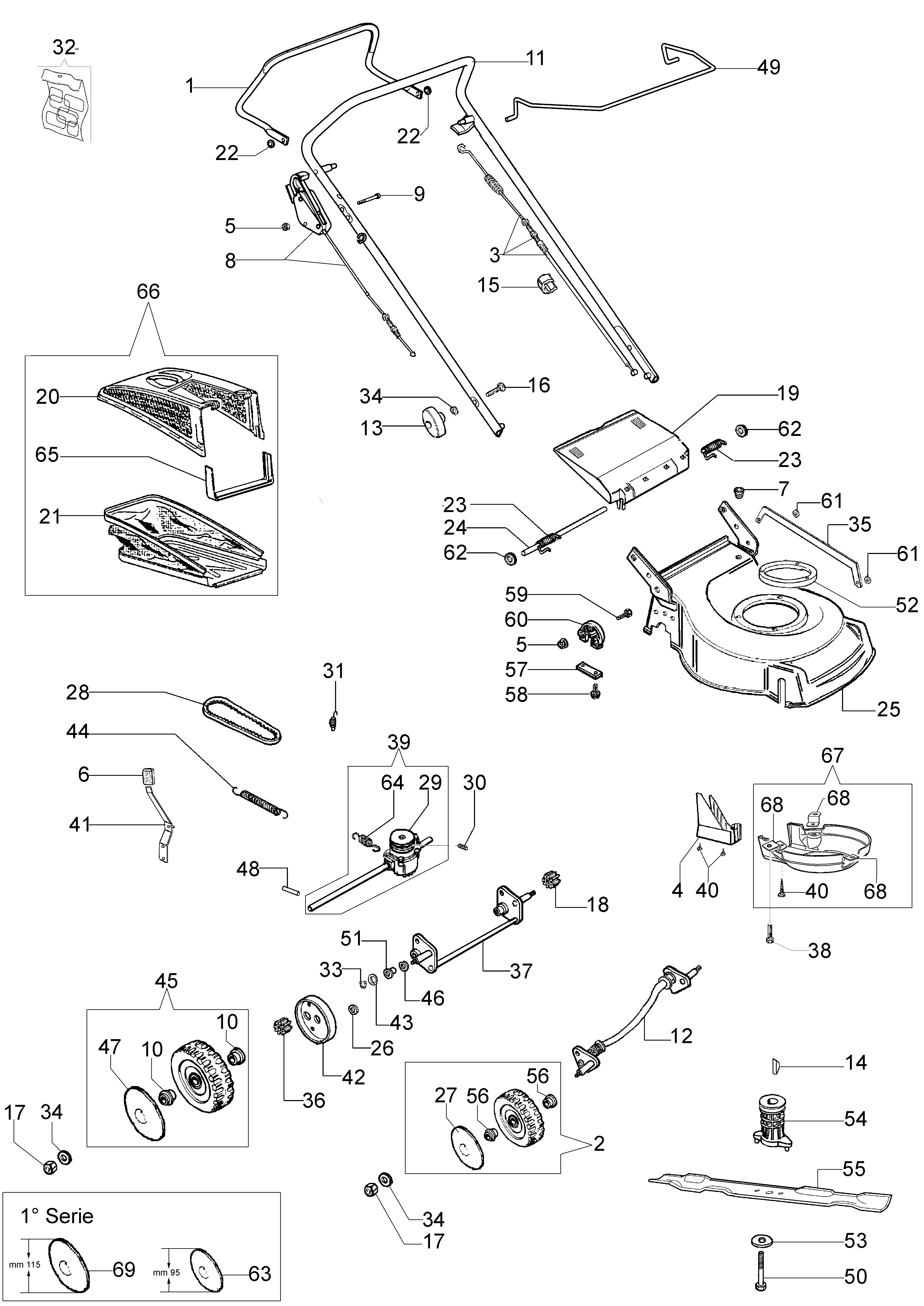 Illustrated parts list (From June 2007)
