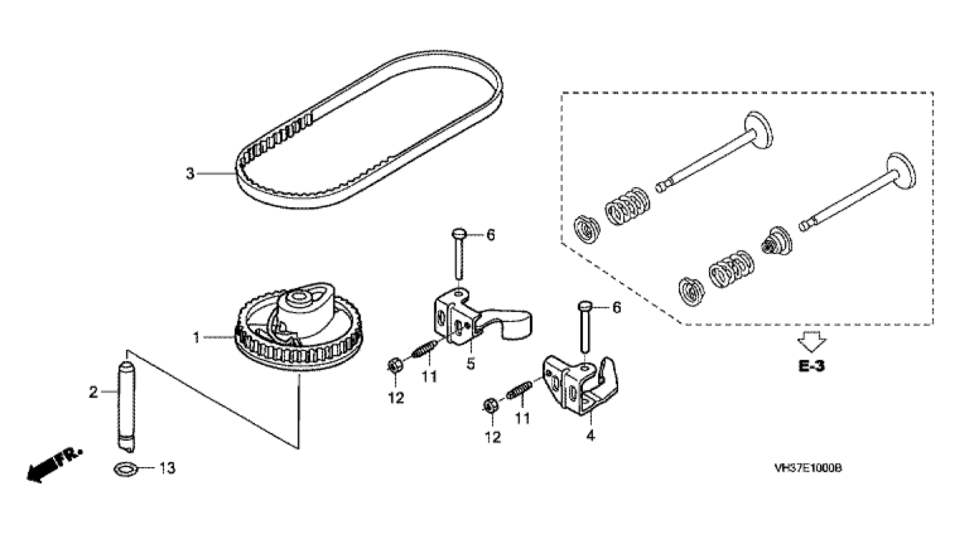 CAMSHAFT & PULLEY 