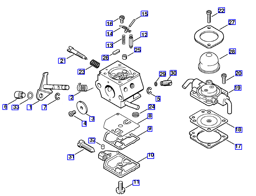 Carburetor C1Q-S28D