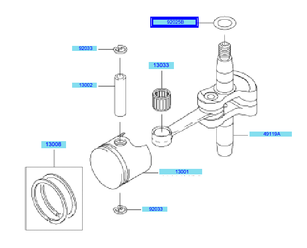 Piston & Crankshaft