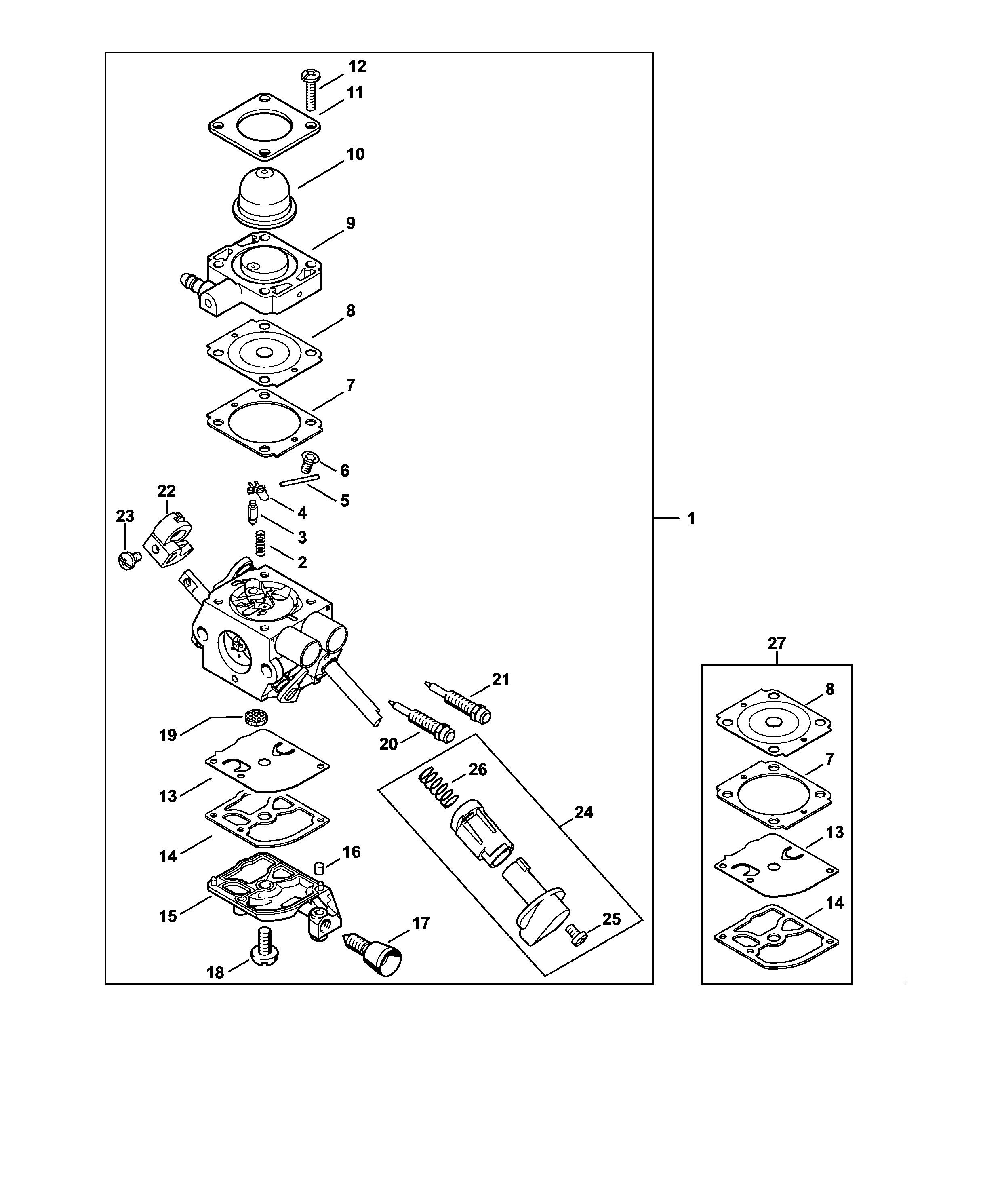 Carburettor C1M-S267 