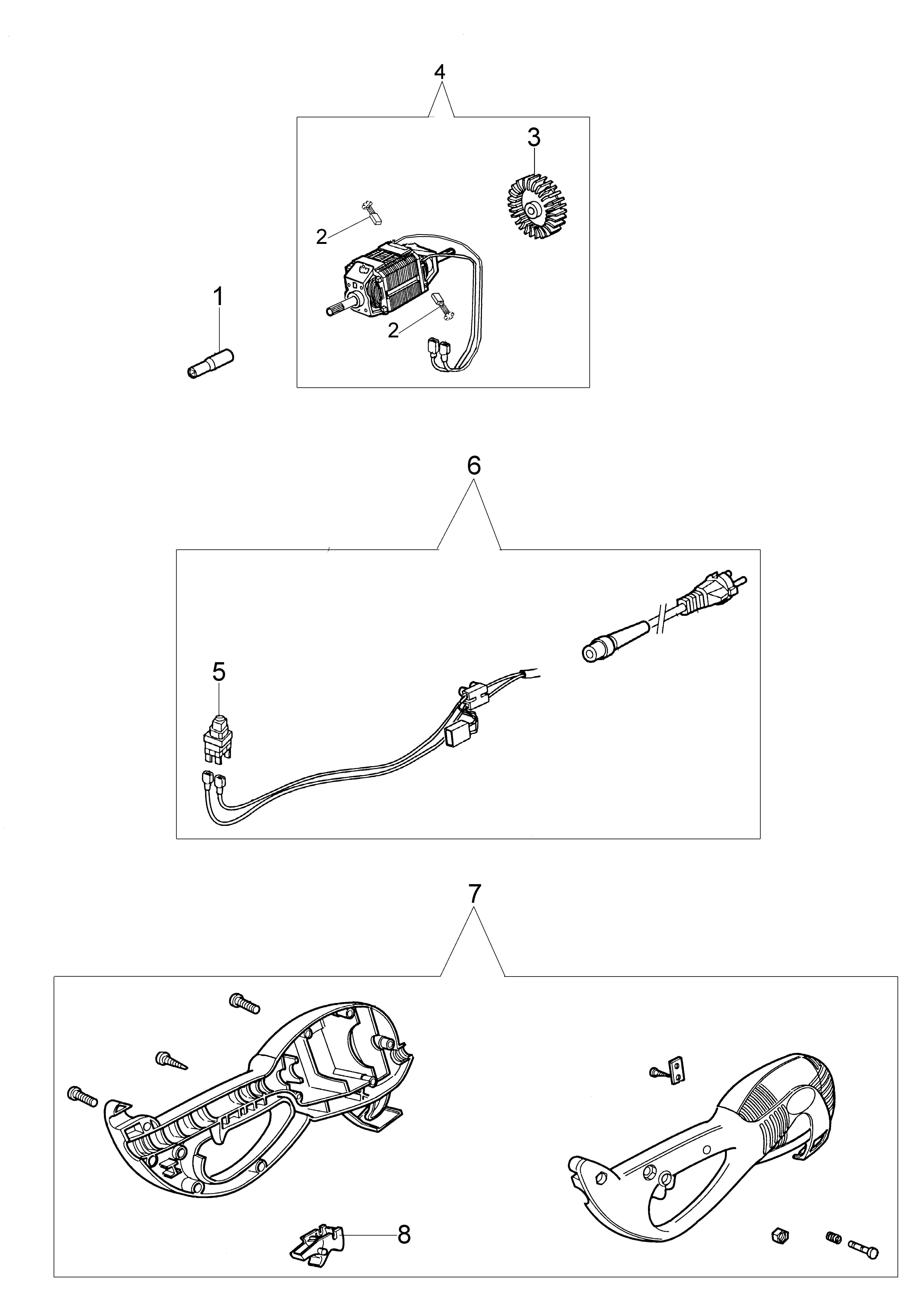 Motor (SN 311xxxxxxx)