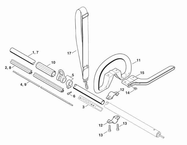 drive tube - loop handle