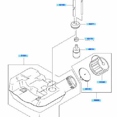 Fuel Tank & Fuel Valve