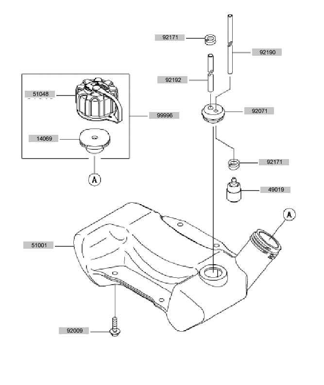 Fuel Tank - Fuel Valve